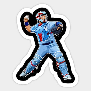 Jose Trevino #23 Throw Pitches Sticker